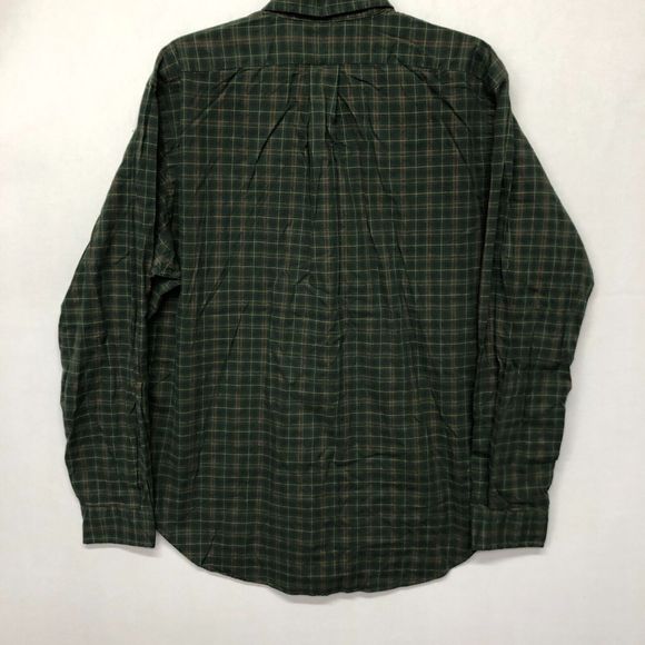Vintage Ralph Lauren Men Long Sleeve Classic Button Shirt Top Size Large B235 11 - Picture 14 of 14
